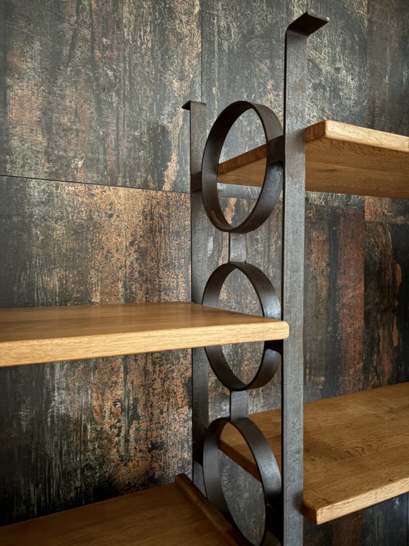 Brutalist roomdivider /wandkast Bram Sprij