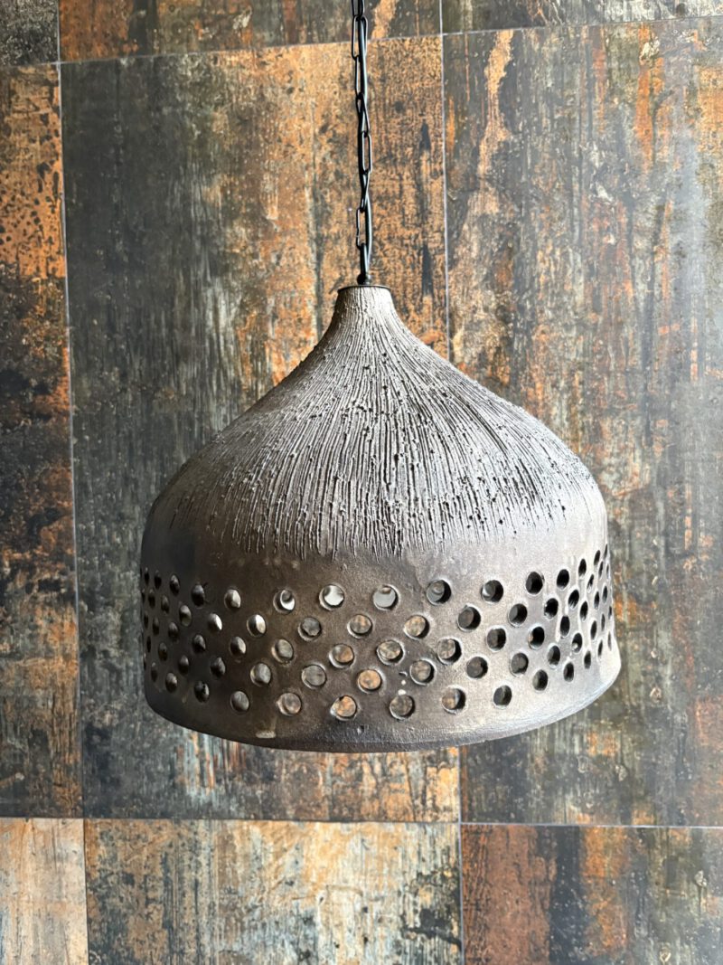 Vintage hanglamp keramiek