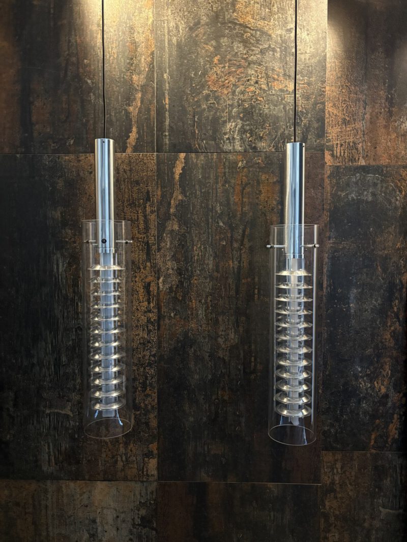 Hanglamp Glashütte Limburg Jaren 70