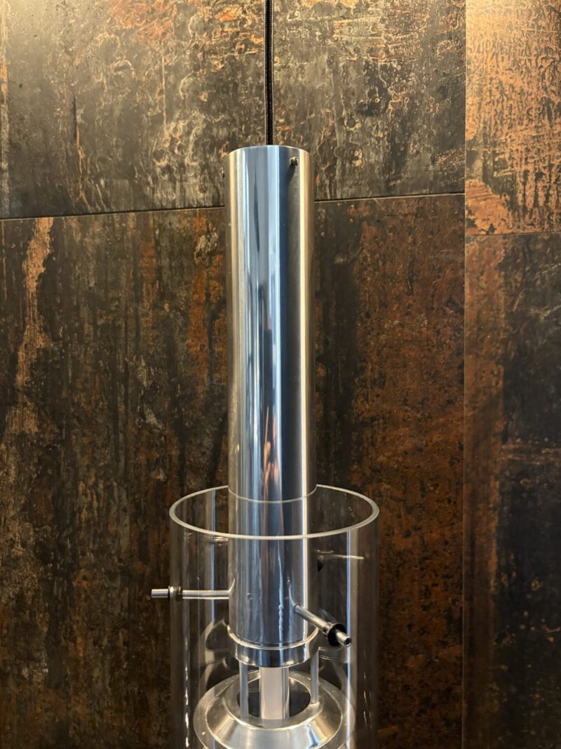 Hanglamp Glashütte Limburg Jaren 70