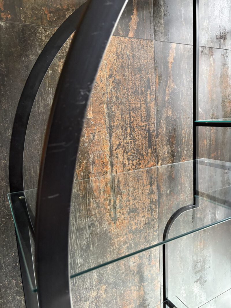 Vintage design vitrinekast/roomdivider