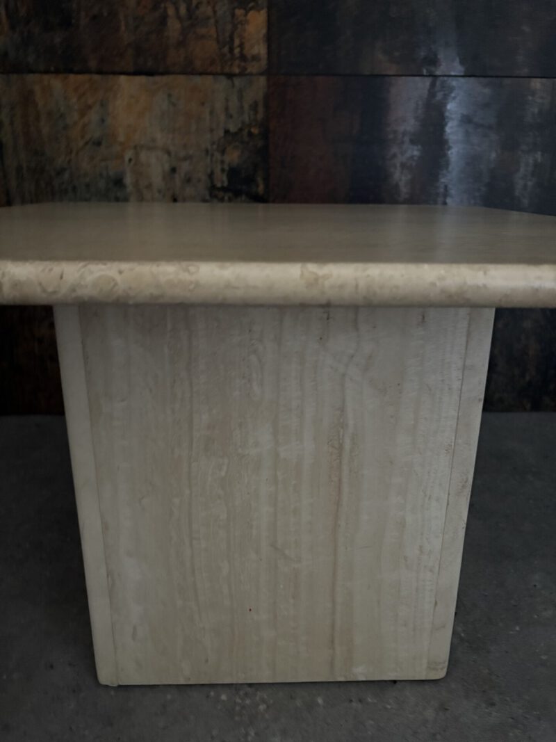 Vintage design salontafel Travertine