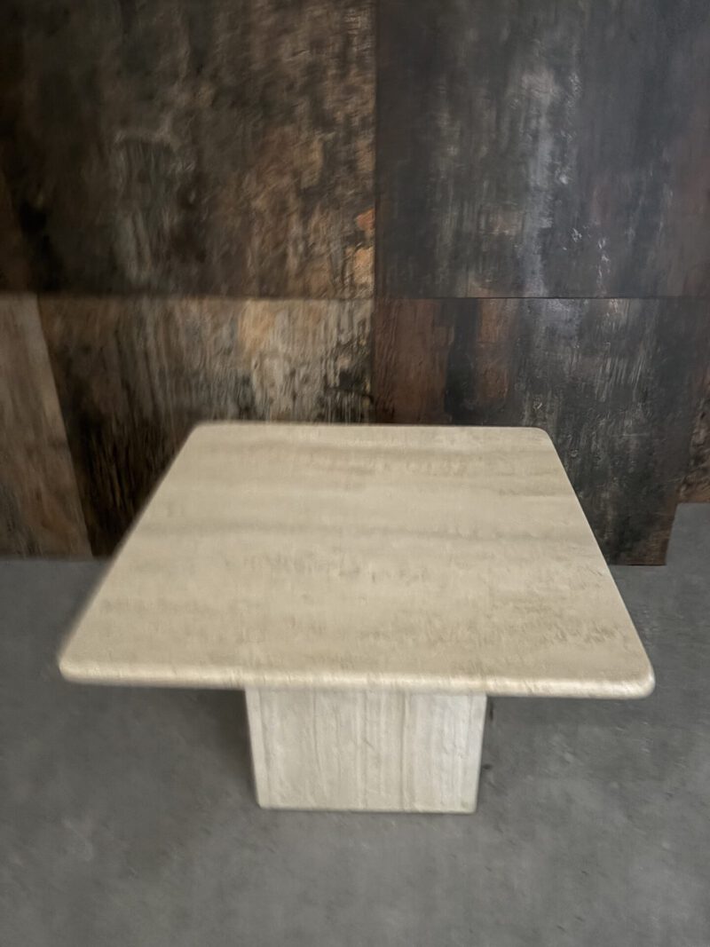 Vintage design salontafel Travertine