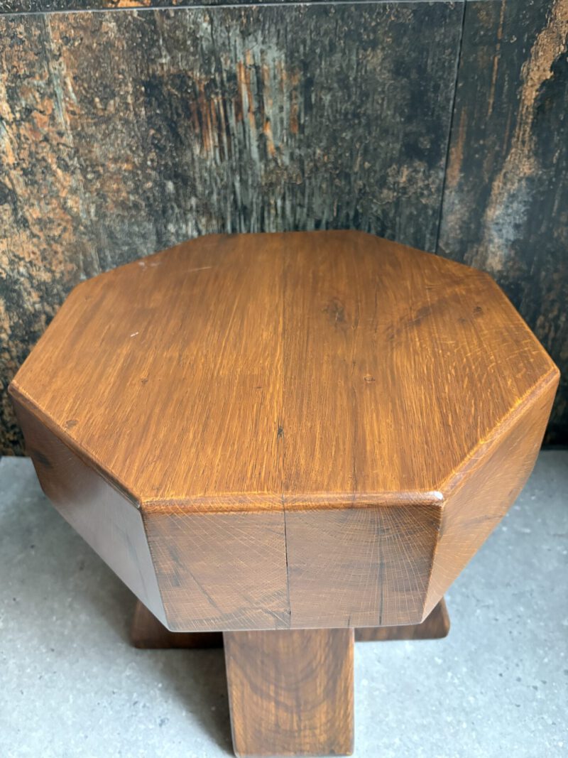 Brutalist kruk /bijzettafel