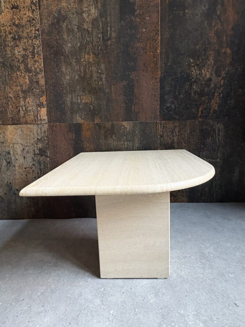 Vintage travertine salontafel Italië