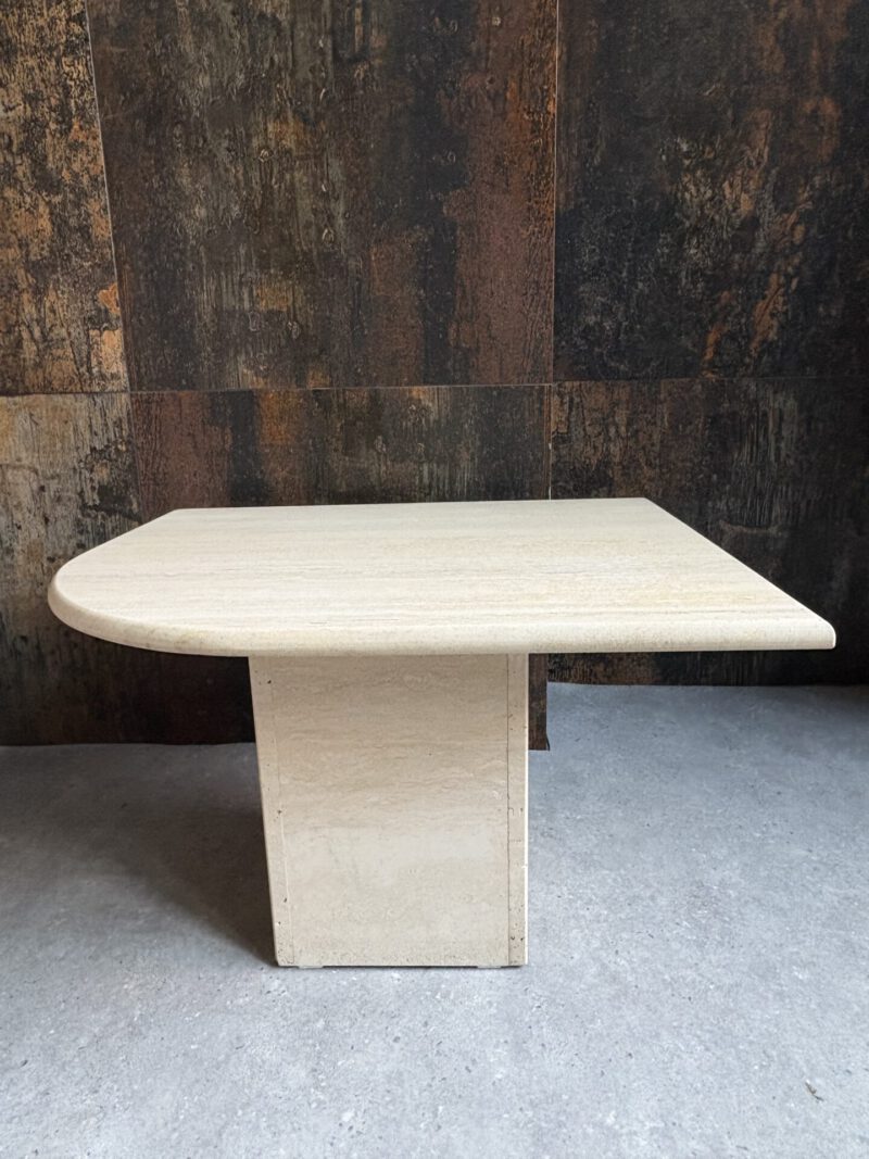 Vintage travertine salontafel Italië