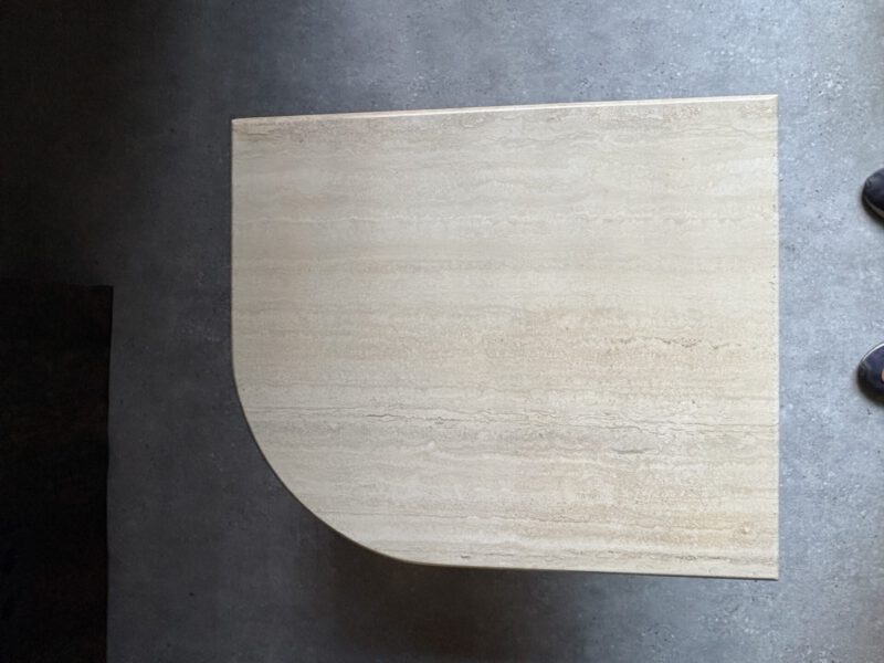 Vintage travertine salontafel Italië
