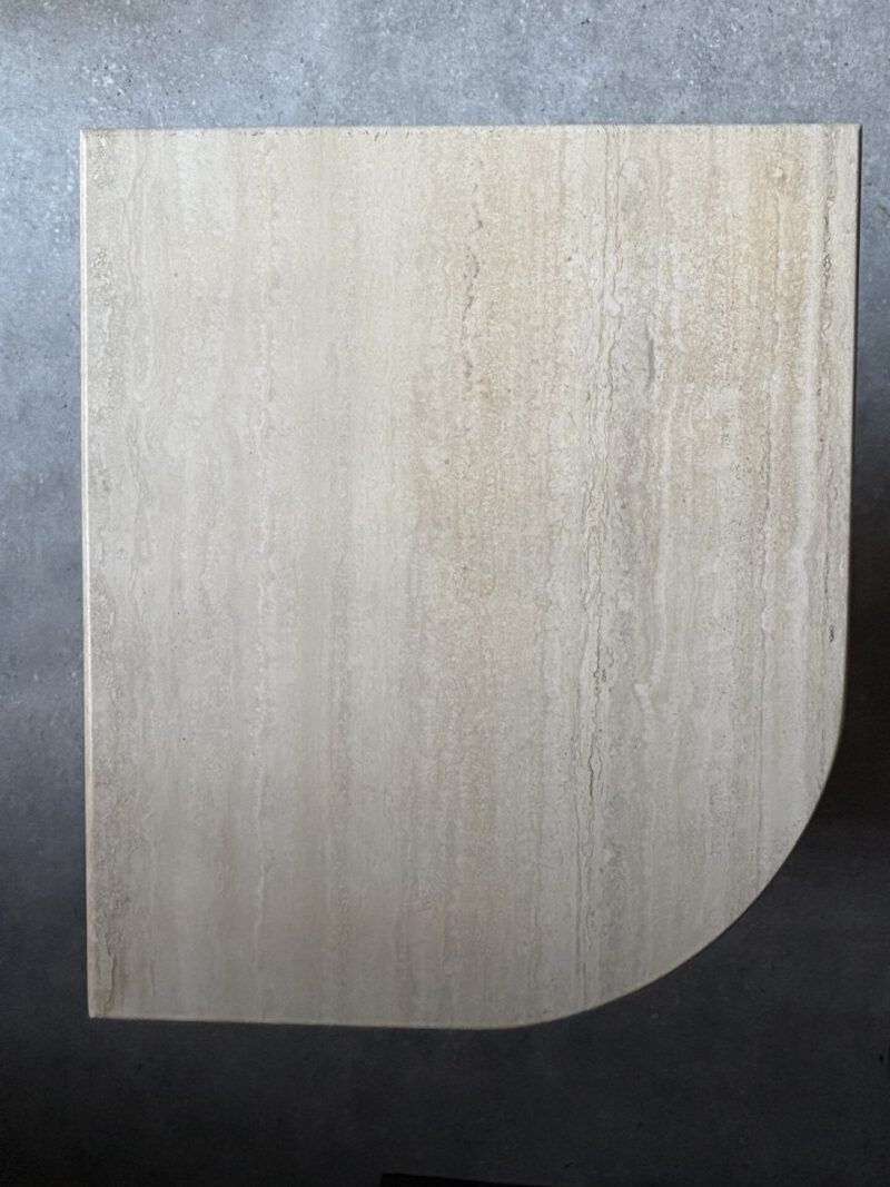 Vintage travertine salontafel Italië