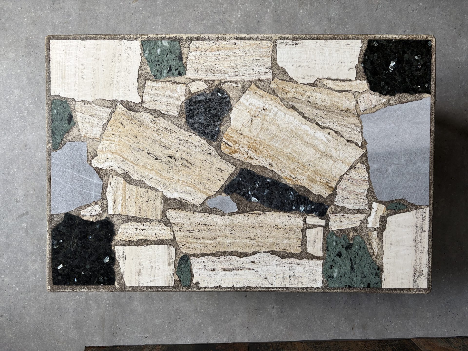 Vintage salontafel beton