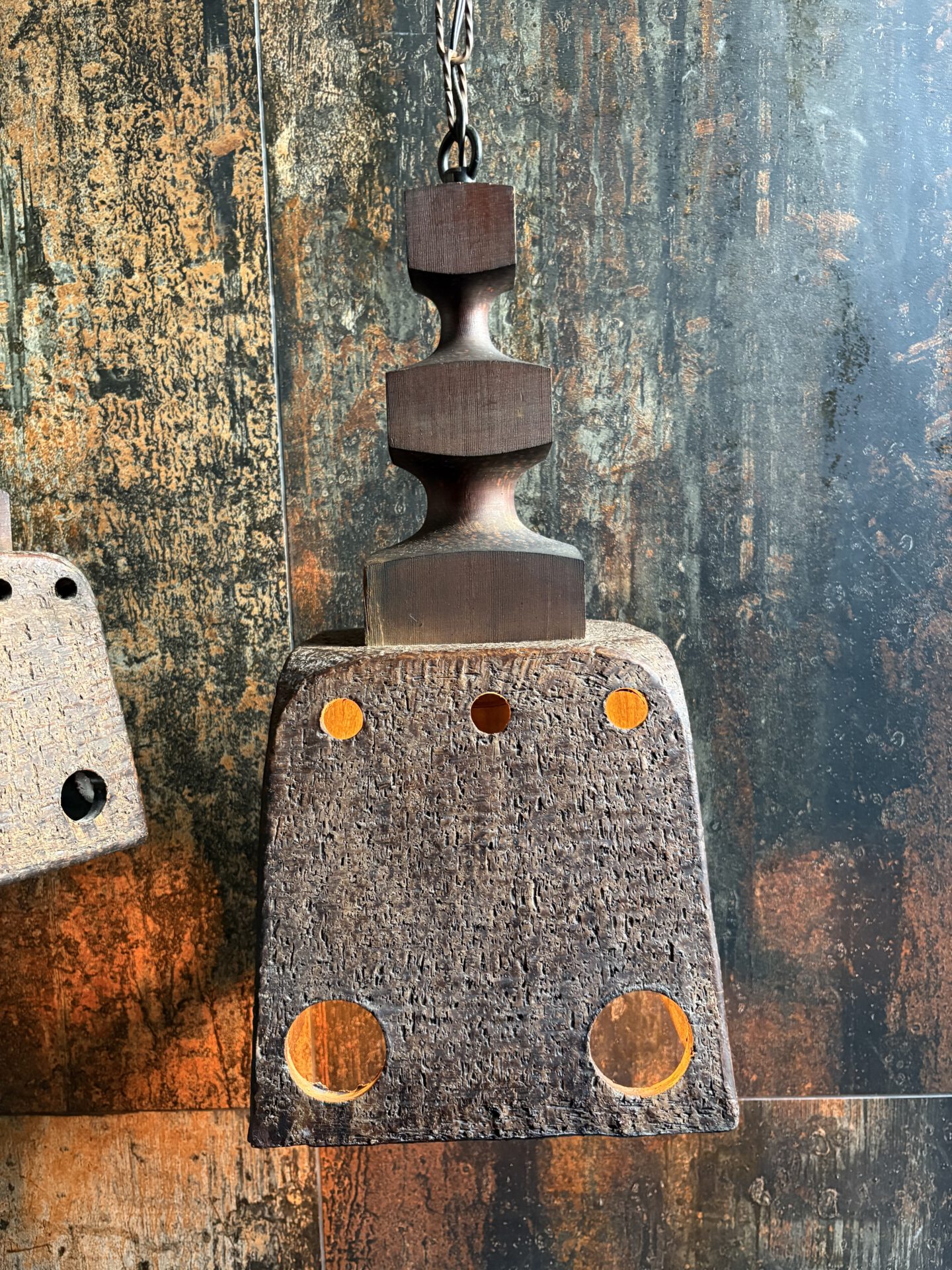 Set hanglampen keramiek