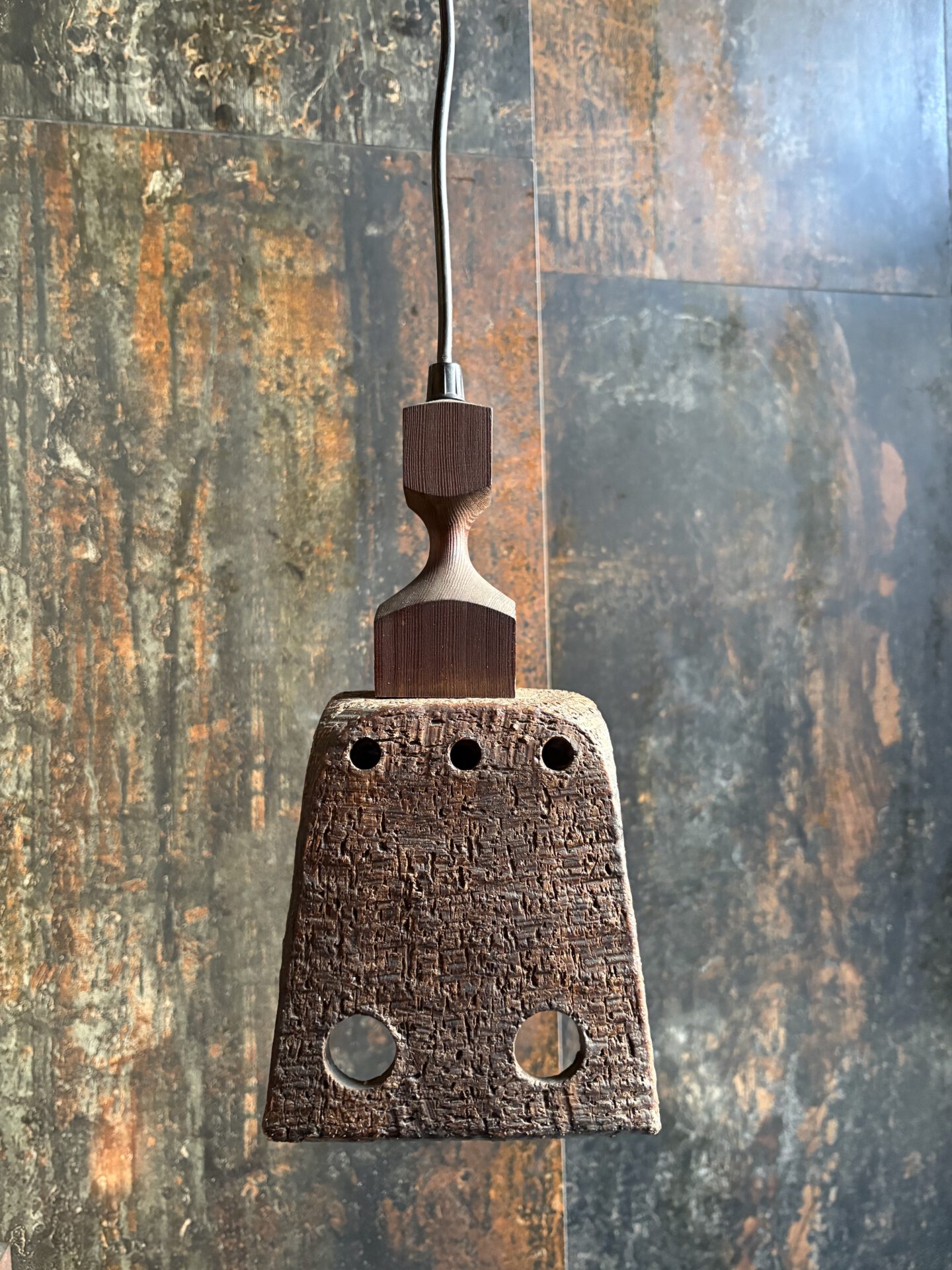 Set hanglampen keramiek